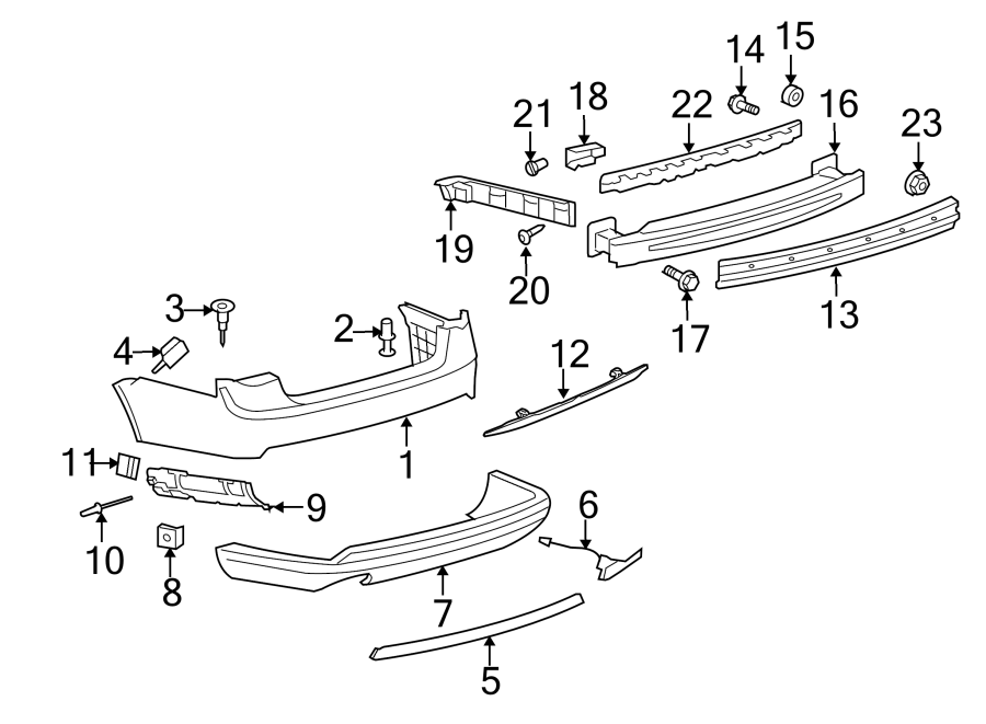 19REAR BUMPER. BUMPER & COMPONENTS.https://images.simplepart.com/images/parts/motor/fullsize/9278610.png