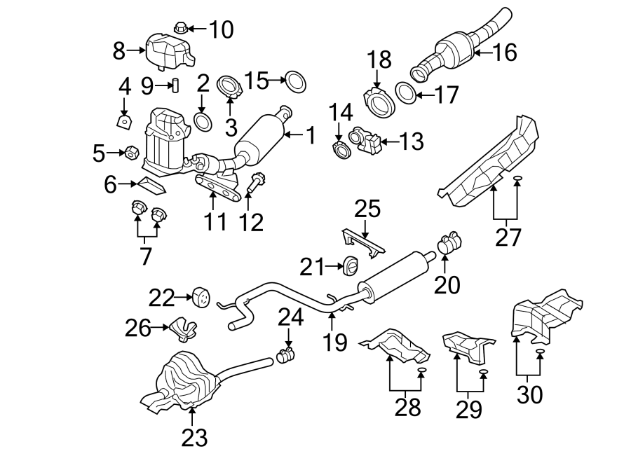 15Exhaust system. Exhaust components.https://images.simplepart.com/images/parts/motor/fullsize/9278750.png