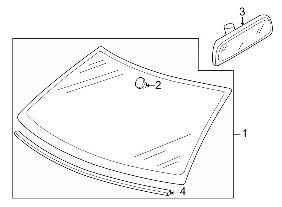 2WINDSHIELD. EXTERIOR TRIM. GLASS.https://images.simplepart.com/images/parts/motor/fullsize/9279455.png