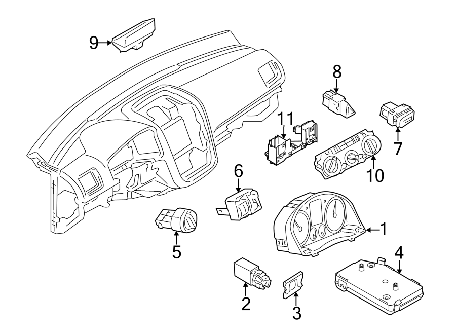 10INSTRUMENT PANEL. CLUSTER & SWITCHES.https://images.simplepart.com/images/parts/motor/fullsize/9279490.png