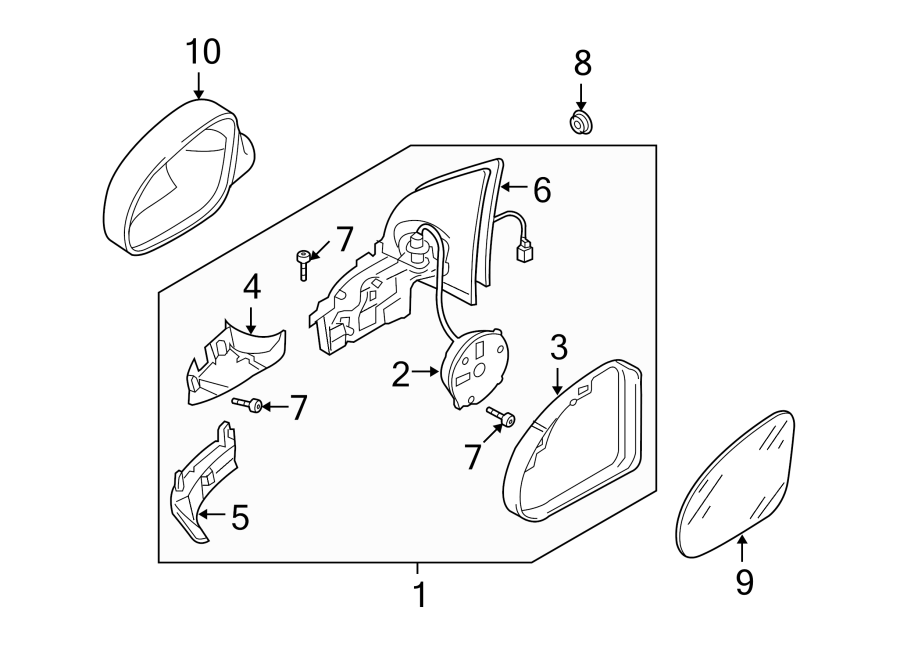 1FRONT DOOR. OUTSIDE MIRRORS.https://images.simplepart.com/images/parts/motor/fullsize/9279680.png