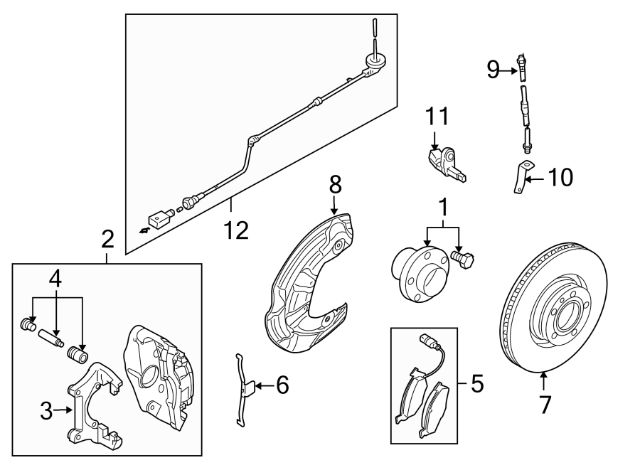 1FRONT SUSPENSION. BRAKE COMPONENTS.https://images.simplepart.com/images/parts/motor/fullsize/9280273.png