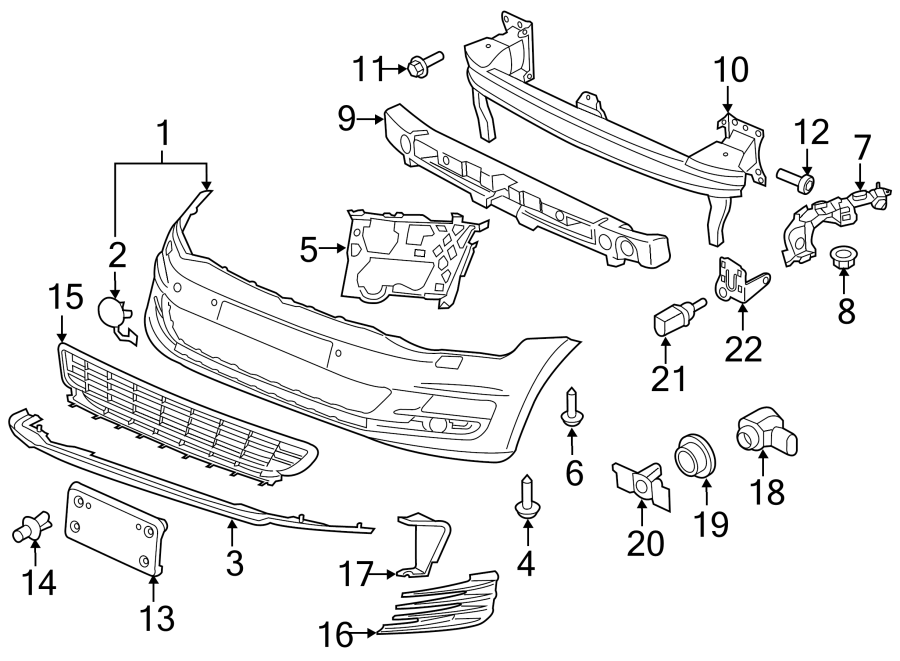 22FRONT BUMPER. BUMPER & COMPONENTS.https://images.simplepart.com/images/parts/motor/fullsize/9282005.png