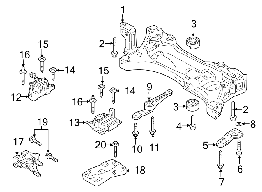 13ENGINE / TRANSAXLE. ENGINE & TRANS MOUNTING.https://images.simplepart.com/images/parts/motor/fullsize/9282220.png