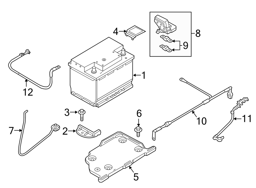 11Battery & components. Conventional.https://images.simplepart.com/images/parts/motor/fullsize/9283169.png