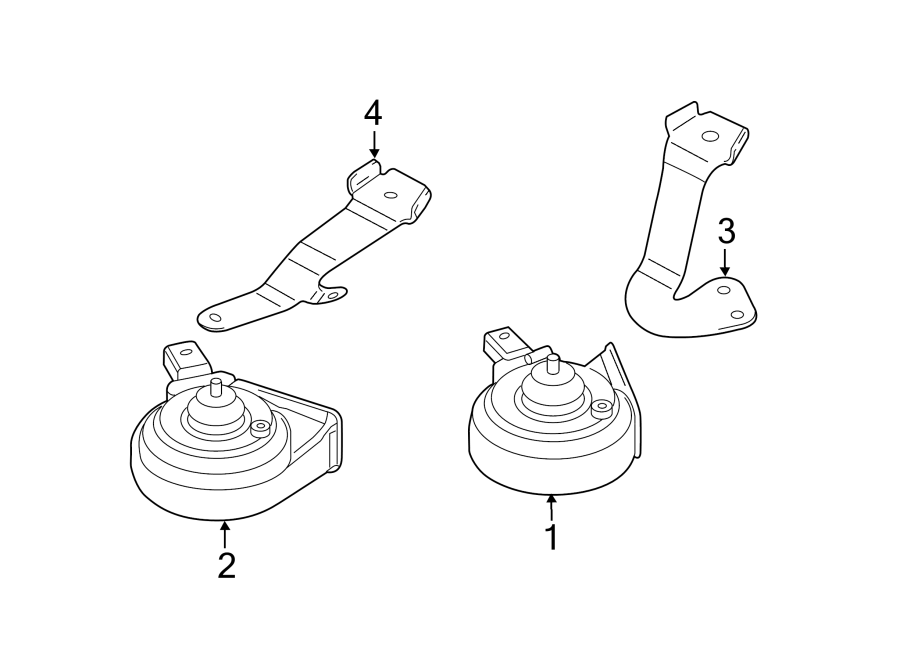 3Low note horn. SEDAN.https://images.simplepart.com/images/parts/motor/fullsize/9283235.png