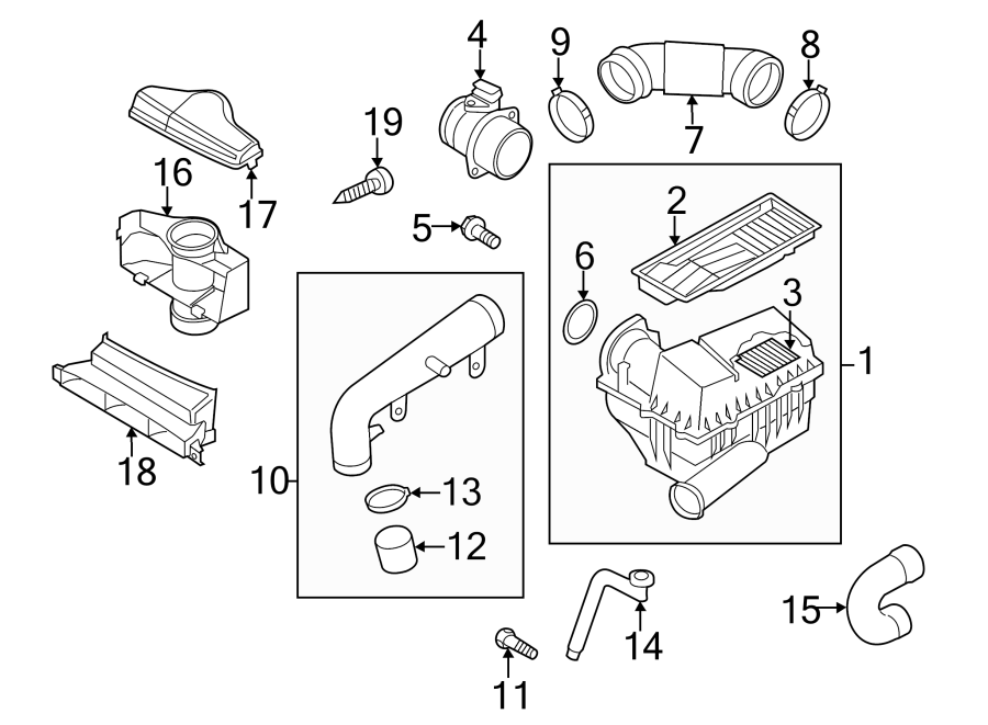 ENGINE / TRANSAXLE. AIR INTAKE.