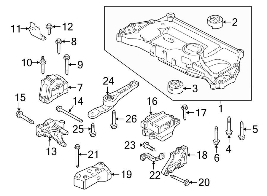 15ENGINE / TRANSAXLE. ENGINE & TRANS MOUNTING.https://images.simplepart.com/images/parts/motor/fullsize/9283332.png