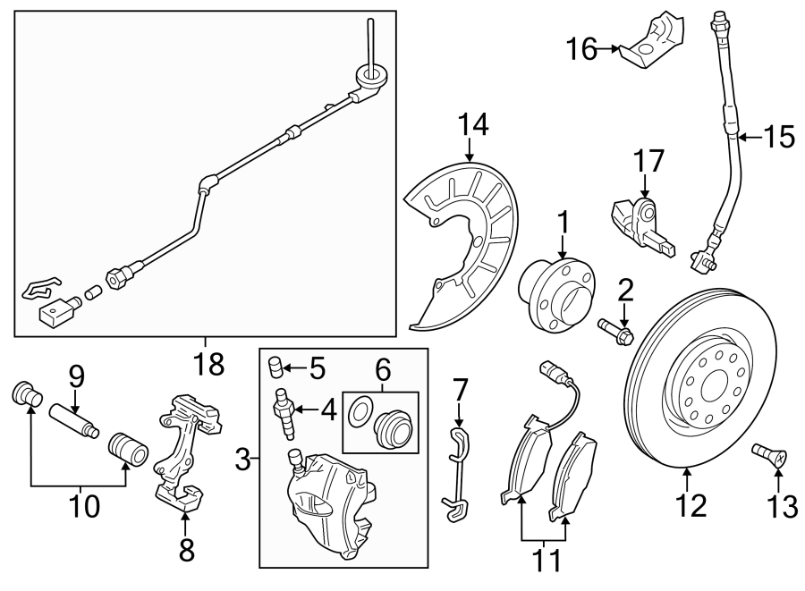 9FRONT SUSPENSION. BRAKE COMPONENTS.https://images.simplepart.com/images/parts/motor/fullsize/9283435.png