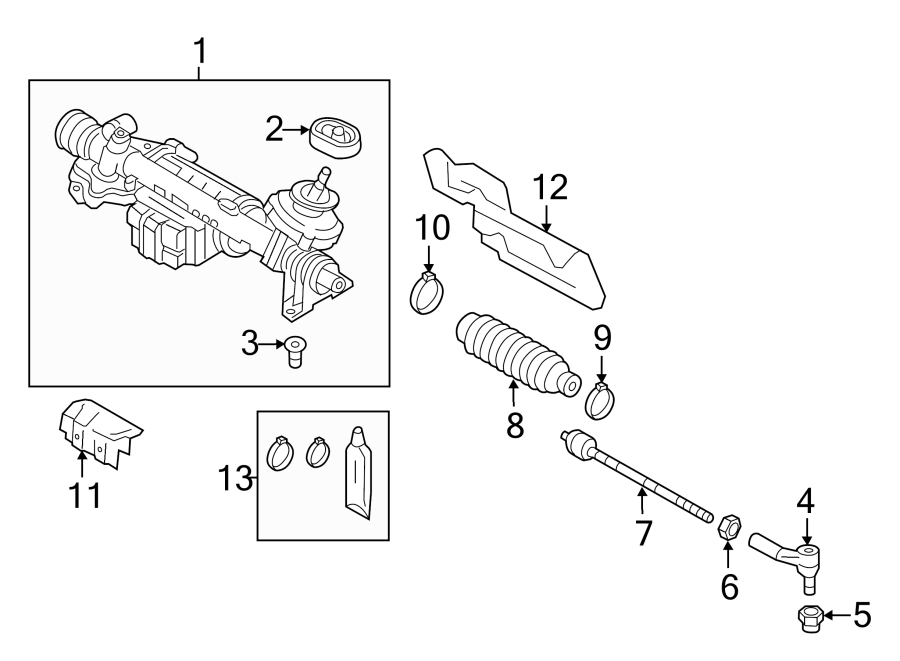 STEERING GEAR & LINKAGE.