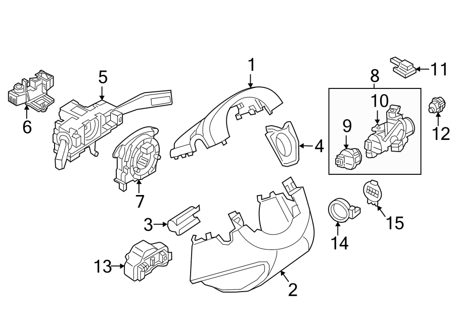 14STEERING COLUMN. SHROUD. SWITCHES & LEVERS.https://images.simplepart.com/images/parts/motor/fullsize/9283507.png