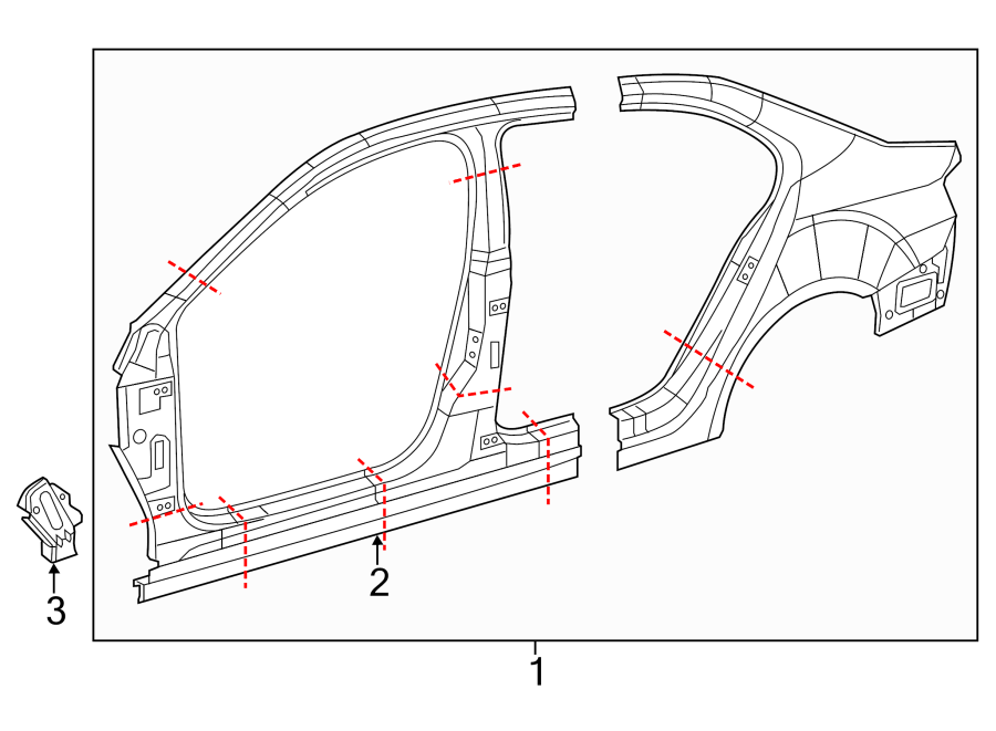 3PILLARS. ROCKER & FLOOR. APERTURE PANEL. UNISIDE.https://images.simplepart.com/images/parts/motor/fullsize/9283650.png