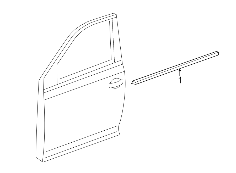 1FRONT DOOR. EXTERIOR TRIM.https://images.simplepart.com/images/parts/motor/fullsize/9283680.png