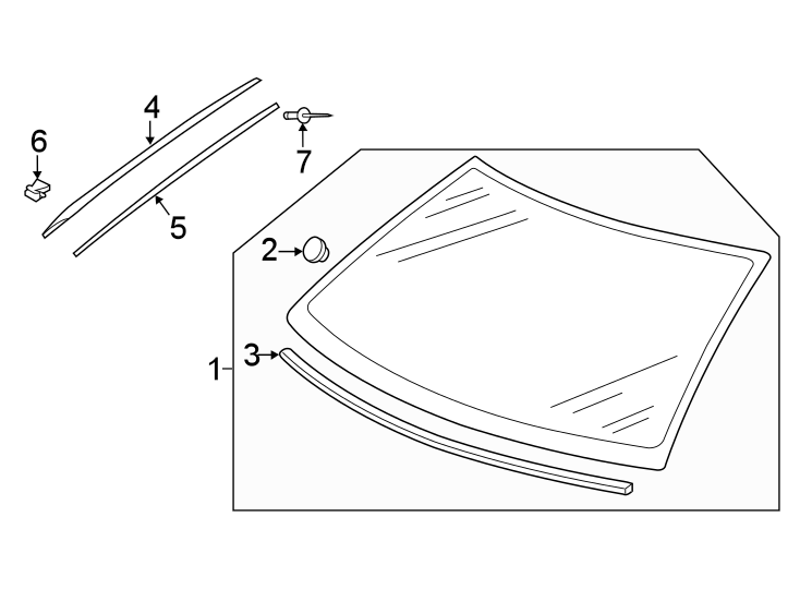 8WINDSHIELD. GLASS. REVEAL MOLDINGS.https://images.simplepart.com/images/parts/motor/fullsize/9284335.png