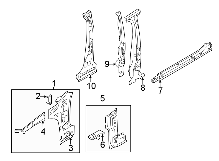 2PILLARS. ROCKER & FLOOR. CENTER PILLAR & ROCKER. HINGE PILLAR.https://images.simplepart.com/images/parts/motor/fullsize/9284505.png