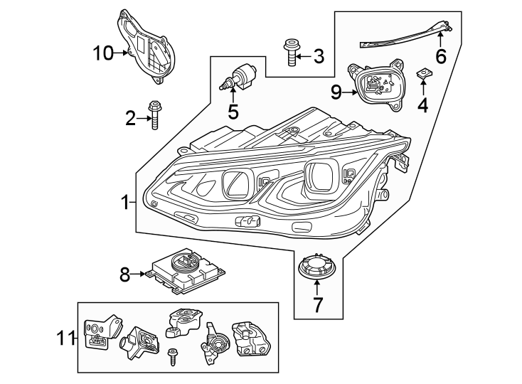 7Front lamps. Headlamps.https://images.simplepart.com/images/parts/motor/fullsize/9285025.png