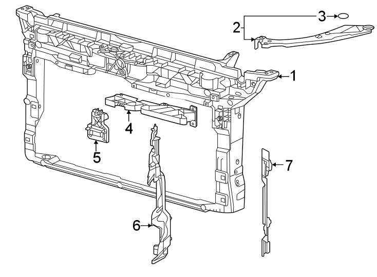 7Radiator support.https://images.simplepart.com/images/parts/motor/fullsize/9285035.png