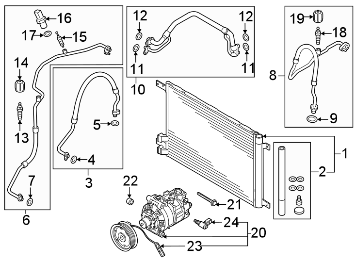 10Air conditioner & heater. Compressor & lines.https://images.simplepart.com/images/parts/motor/fullsize/9285085.png