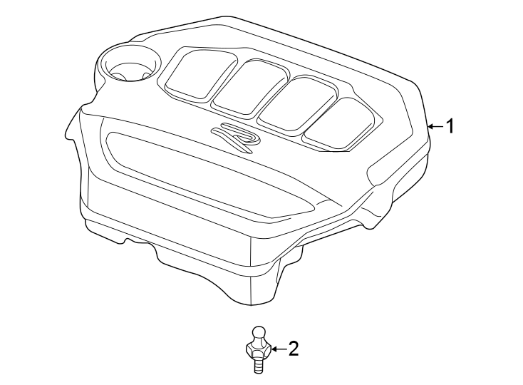 1Engine / transaxle. Engine appearance cover.https://images.simplepart.com/images/parts/motor/fullsize/9285215.png