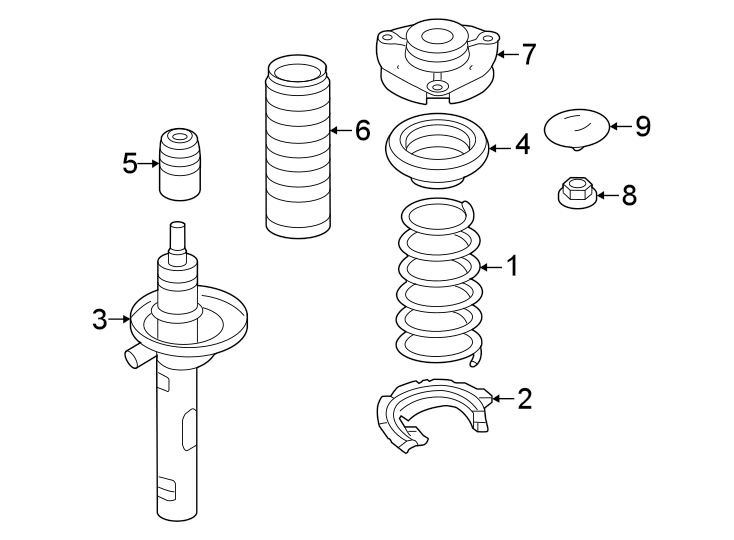 5Front suspension. Struts & suspension components.https://images.simplepart.com/images/parts/motor/fullsize/9285265.png