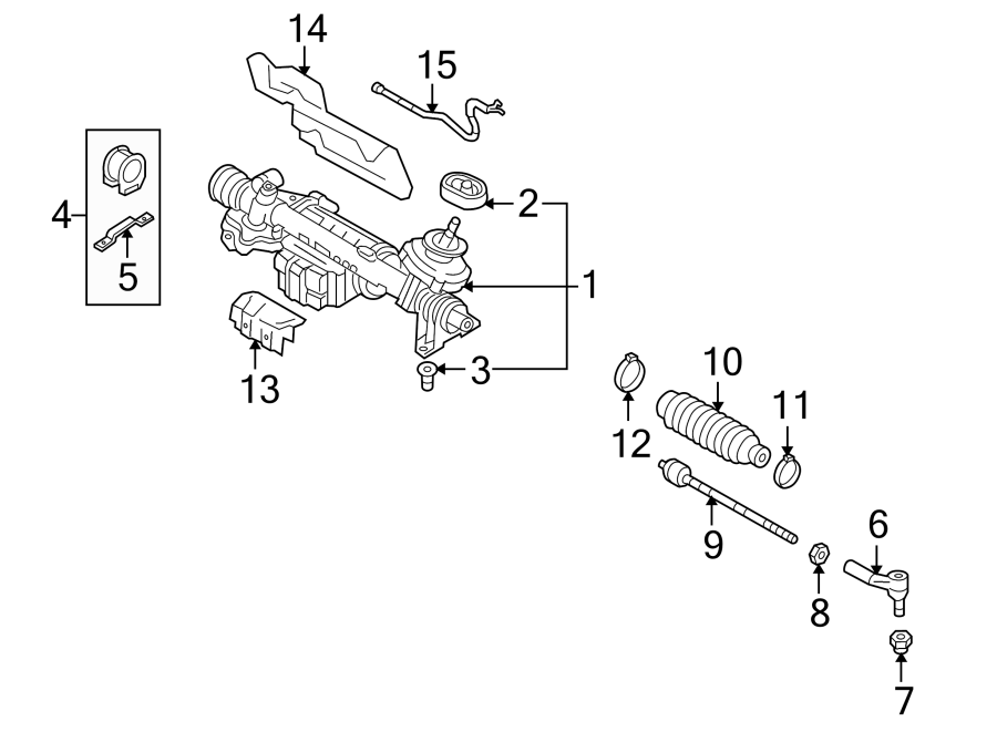 STEERING GEAR & LINKAGE.