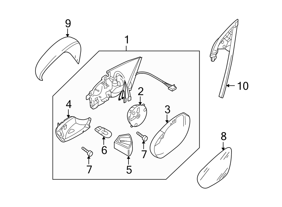 1DOOR. OUTSIDE MIRRORS.https://images.simplepart.com/images/parts/motor/fullsize/9290557.png