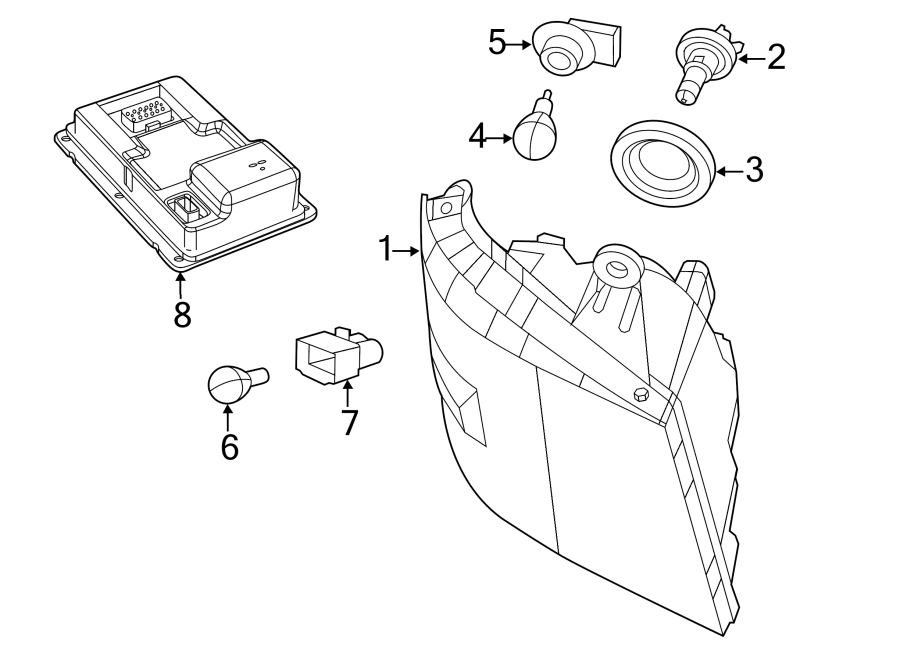 2FRONT LAMPS. HEADLAMP COMPONENTS.https://images.simplepart.com/images/parts/motor/fullsize/9295030.png