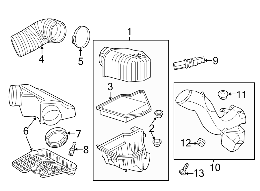 13ENGINE / TRANSAXLE. AIR INTAKE.https://images.simplepart.com/images/parts/motor/fullsize/9295246.png