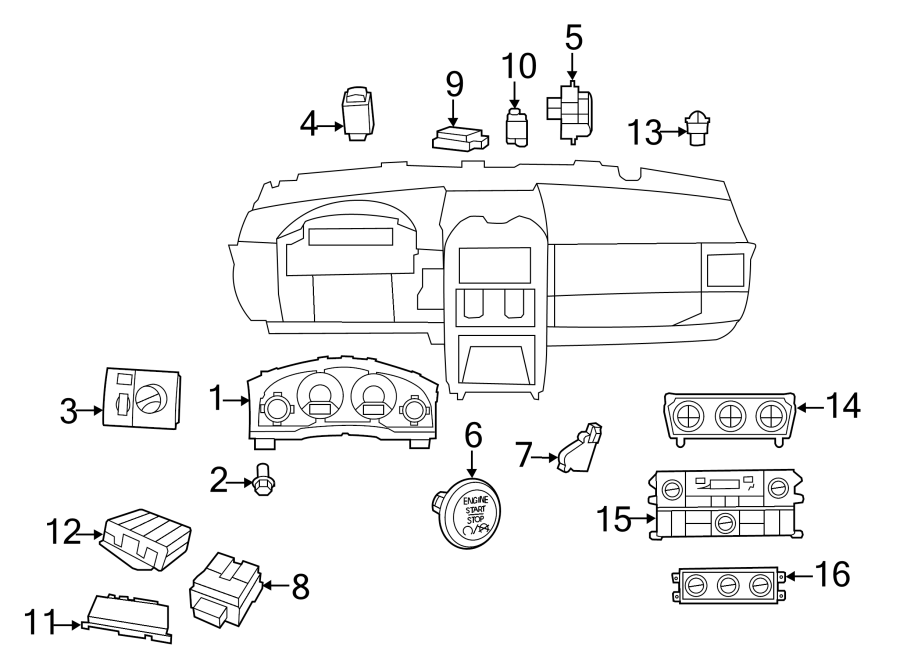 16INSTRUMENT PANEL. CLUSTER & SWITCHES.https://images.simplepart.com/images/parts/motor/fullsize/9295405.png