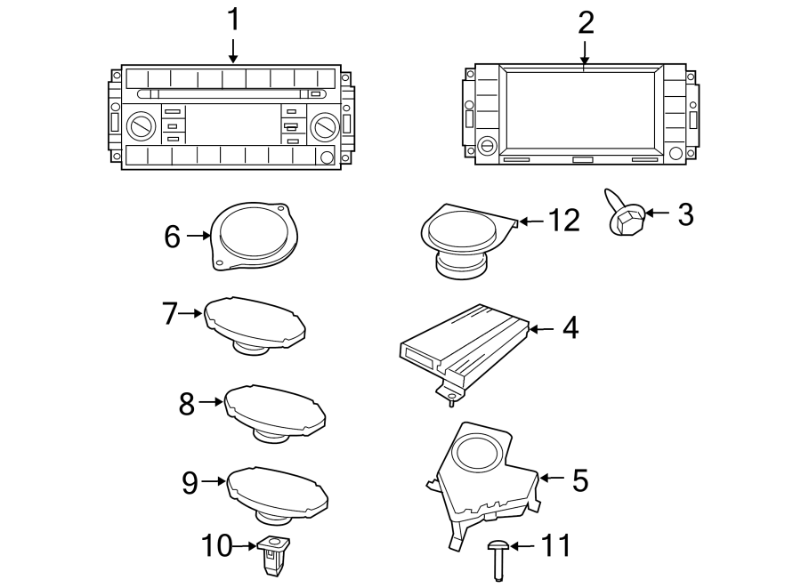 3INSTRUMENT PANEL. SOUND SYSTEM.https://images.simplepart.com/images/parts/motor/fullsize/9295425.png