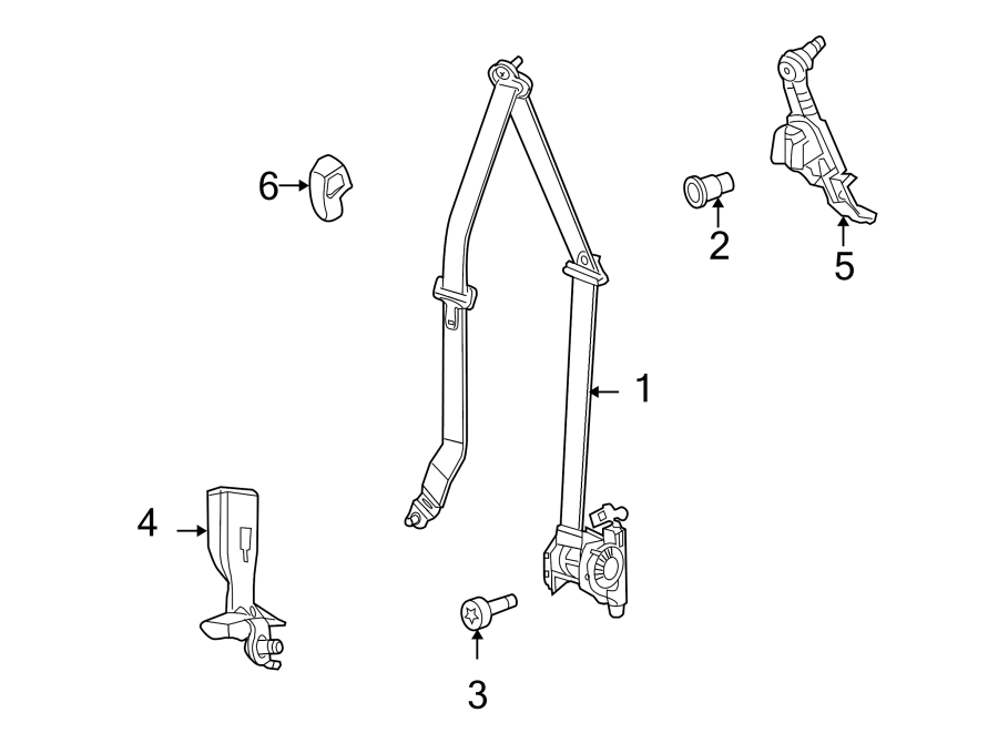 1RESTRAINT SYSTEMS. FRONT SEAT BELTS.https://images.simplepart.com/images/parts/motor/fullsize/9295465.png