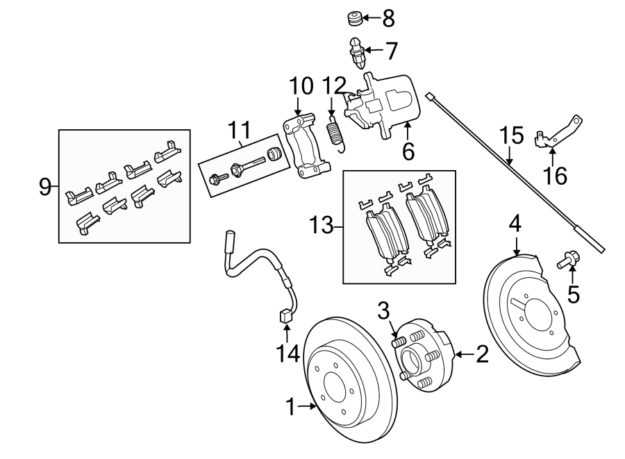 14REAR SUSPENSION. BRAKE COMPONENTS.https://images.simplepart.com/images/parts/motor/fullsize/9295740.png