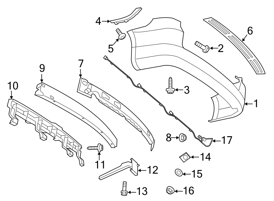 3REAR BUMPER. BUMPER & COMPONENTS.https://images.simplepart.com/images/parts/motor/fullsize/9295825.png