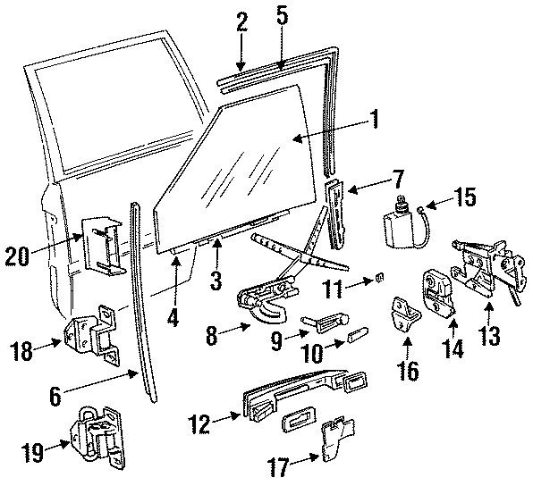 8FRONT DOOR. GLASS & HARDWARE.https://images.simplepart.com/images/parts/motor/fullsize/9708054.png