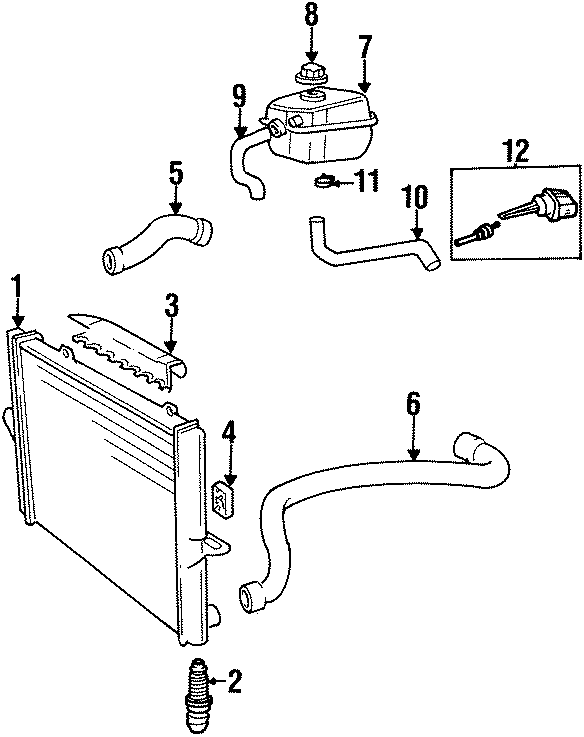 RADIATOR & COMPONENTS.