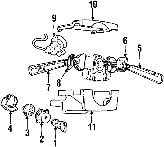 2STEERING COLUMN. SHROUD. SWITCHES & LEVERS.https://images.simplepart.com/images/parts/motor/fullsize/9709252.png