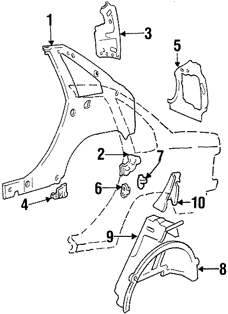 7QUARTER PANEL. INNER STRUCTURE.https://images.simplepart.com/images/parts/motor/fullsize/9709422.png