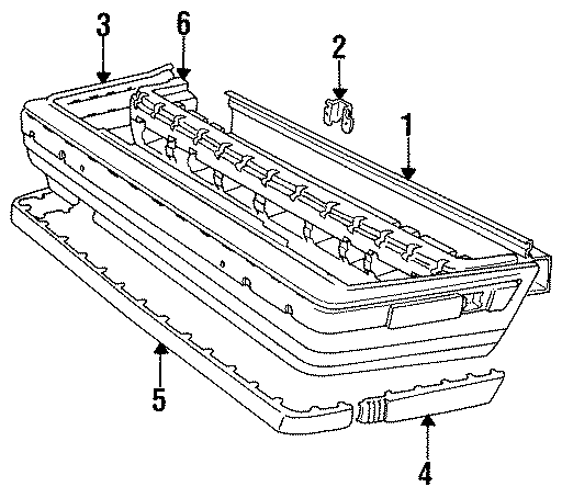 6REAR BUMPER. BUMPER & COMPONENTS.https://images.simplepart.com/images/parts/motor/fullsize/9709510.png