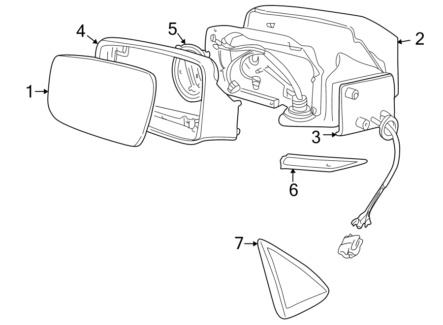 4Front door. Outside mirrors.https://images.simplepart.com/images/parts/motor/fullsize/9711485.png