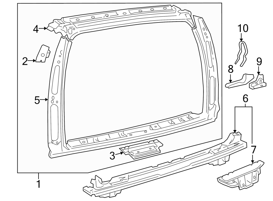 10REAR BODY & FLOOR.https://images.simplepart.com/images/parts/motor/fullsize/9711650.png