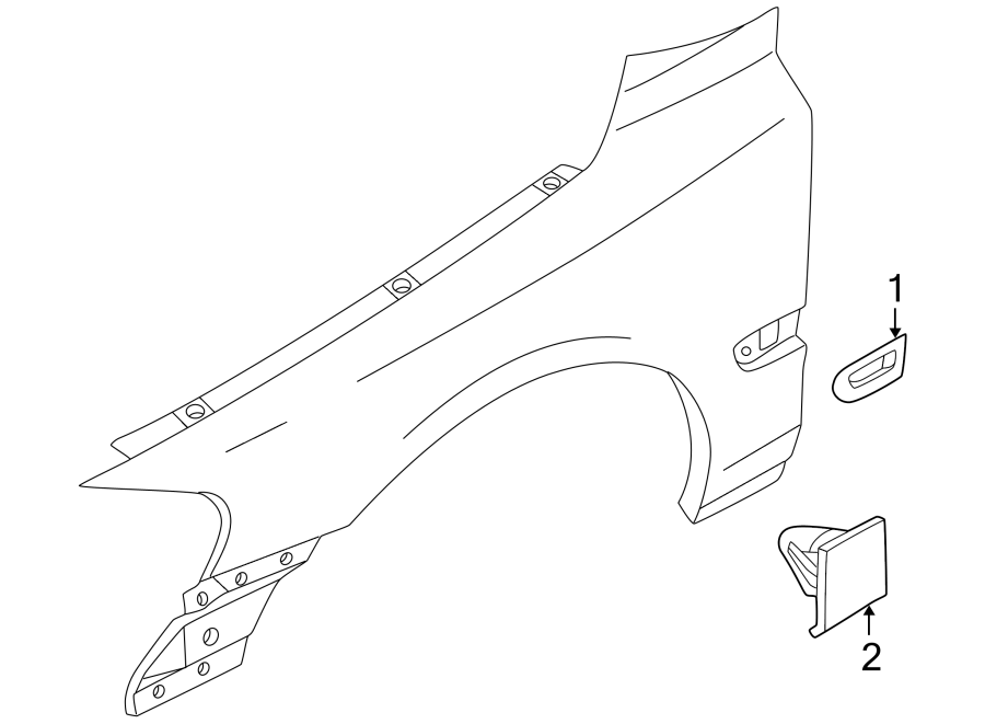 2Fender. Exterior trim.https://images.simplepart.com/images/parts/motor/fullsize/9712125.png