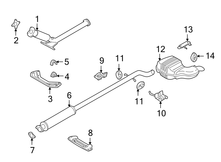 2EXHAUST SYSTEM. EXHAUST COMPONENTS.https://images.simplepart.com/images/parts/motor/fullsize/9712245.png