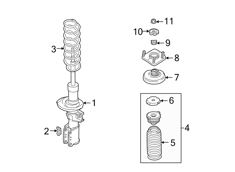 4FRONT SUSPENSION. STRUTS & COMPONENTS.https://images.simplepart.com/images/parts/motor/fullsize/9712290.png