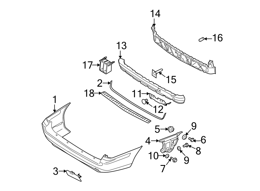 8REAR BUMPER. BUMPER & COMPONENTS.https://images.simplepart.com/images/parts/motor/fullsize/9712750.png