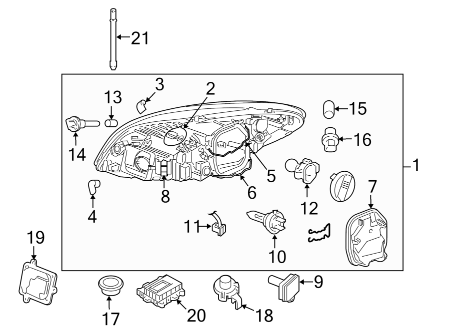 4FRONT LAMPS. HEADLAMP COMPONENTS.https://images.simplepart.com/images/parts/motor/fullsize/9714021.png