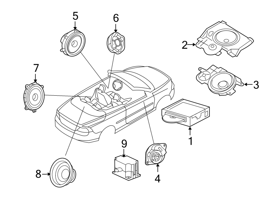 1INSTRUMENT PANEL. SOUND SYSTEM.https://images.simplepart.com/images/parts/motor/fullsize/9714310.png