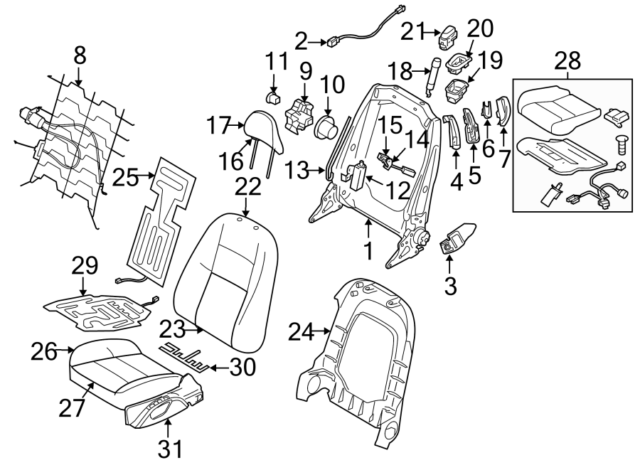 3SEATS & TRACKS. FRONT SEAT COMPONENTS.https://images.simplepart.com/images/parts/motor/fullsize/9714340.png