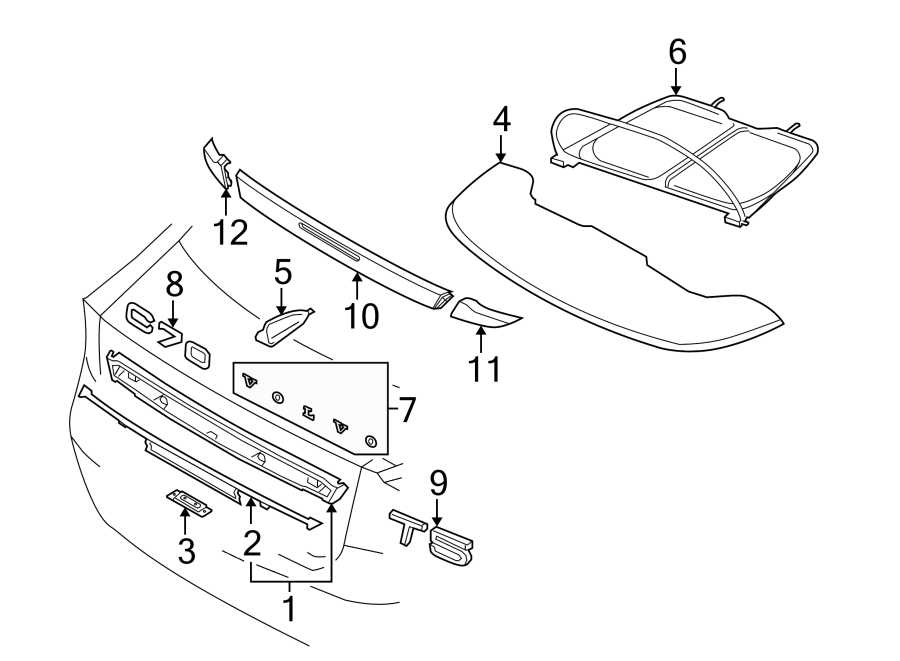 11TRUNK LID. EXTERIOR TRIM.https://images.simplepart.com/images/parts/motor/fullsize/9714517.png