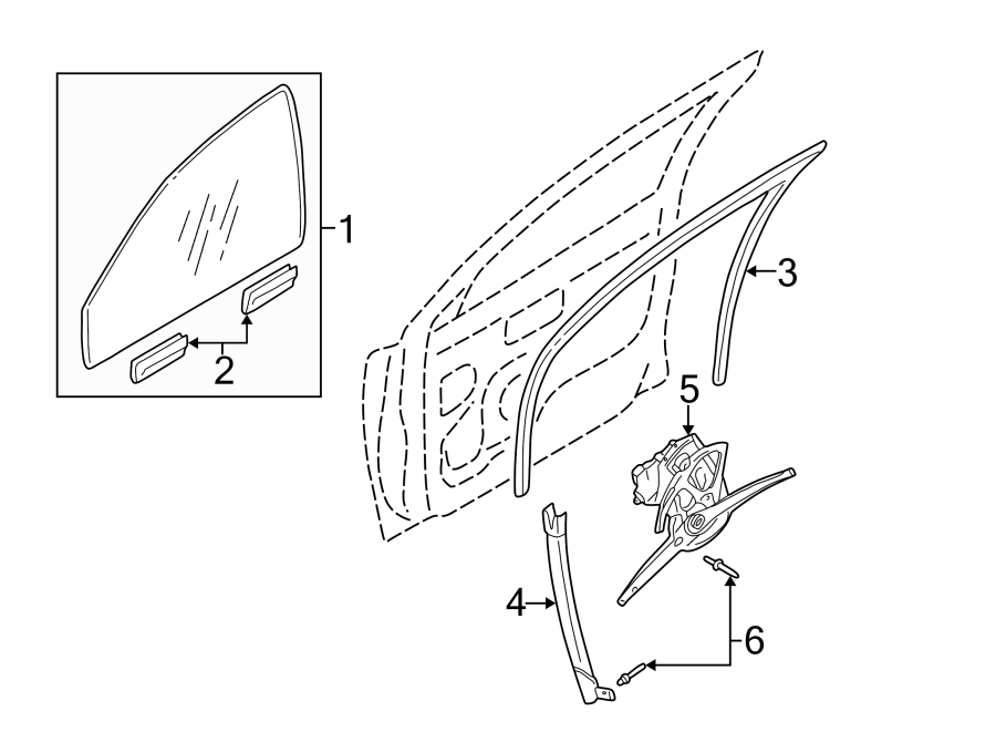 6FRONT DOOR. GLASS & HARDWARE.https://images.simplepart.com/images/parts/motor/fullsize/9715780.png