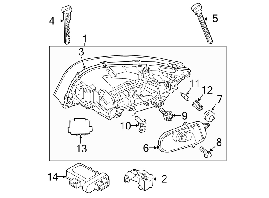 9FRONT LAMPS. HEADLAMP COMPONENTS.https://images.simplepart.com/images/parts/motor/fullsize/9716025.png